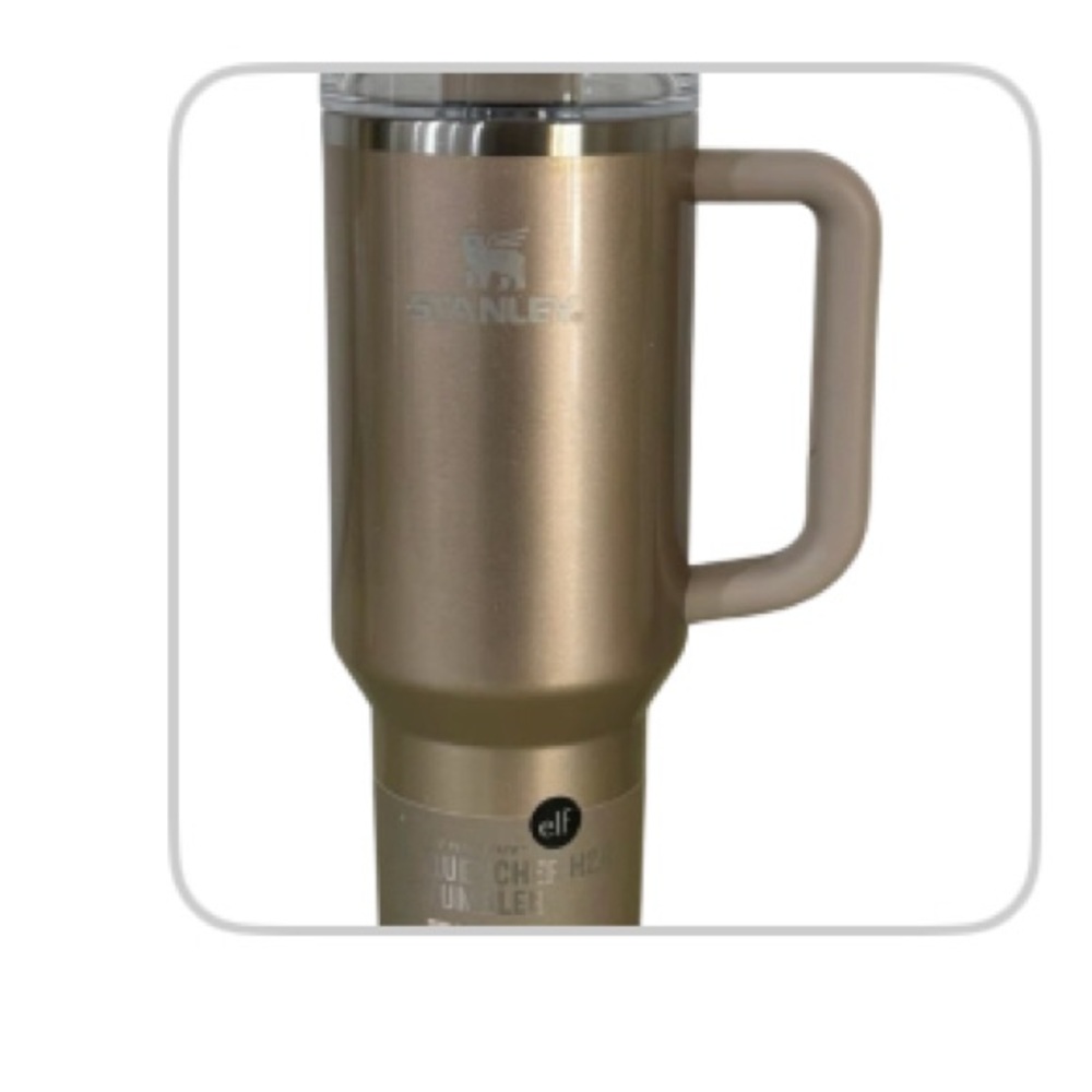 Stanley Metallic Gold Travel Mug (Elf Collab)